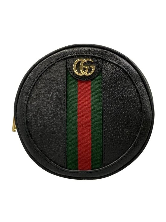 Gucci Backpack Ophidia Mini Black Green Red Leather main image 8